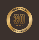Northwest Sign & Design 30 Years badge