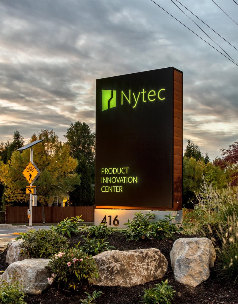 Nytec sign by Northwest Sign & Design